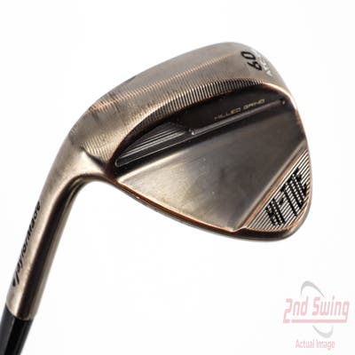 TaylorMade Hi-Toe 4 Wedge Lob LW 60° 8 Deg Bounce C Grind Dynamic Gold Tour Issue 115 Steel Wedge Flex Left Handed 35.0in