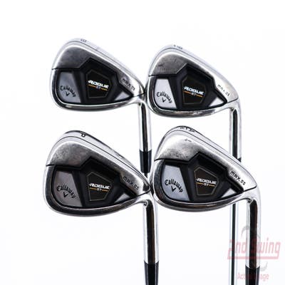 Callaway Rogue ST Max OS Iron Set 8-PW AW True Temper Elevate MPH 115 Steel Regular Right Handed 36.5in