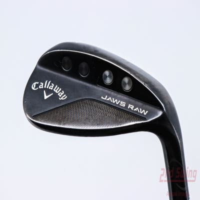 Callaway Jaws Raw Black Plasma Wedge Lob LW 60° 8 Deg Bounce Z Grind Dynamic Gold Tour Issue S400 Steel Stiff Right Handed 35.25in