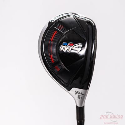 TaylorMade M4 Fairway Wood 5 Wood HL 21° Fujikura ATMOS 5 Graphite Senior Right Handed 42.5in