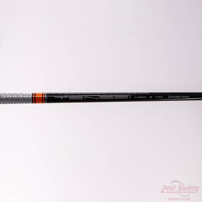 Used W/ Ping RH Adapter Mitsubishi Rayon Tensei AV Raw Orange 55g Driver Shaft Stiff 44.25in