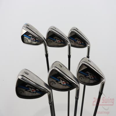 Callaway XR OS Iron Set 6-PW AW Mitsubishi Fubuki AT Graphite Regular Right Handed 37.5in