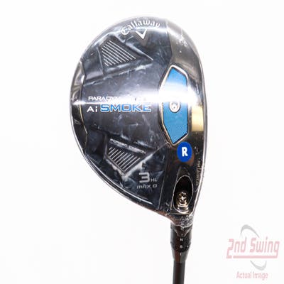 Mint Callaway Paradym Ai Smoke Max D Fairway Wood 3 Wood HL 16.5° Project X Cypher 2.0 50 Graphite Regular Right Handed 43.25in