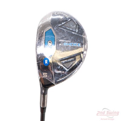 Mint Callaway Paradym Ai Smoke Max D Fairway Wood 5 Wood 5W 18° Project X Cypher 2.0 50 Graphite Regular Left Handed 42.75in