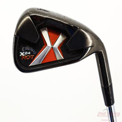 Callaway X-24 Hot Single Iron 4 Iron Callaway Stock Steel Steel Uniflex Right Handed 39.0in