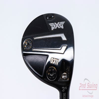 PXG 0311 GEN5 Fairway Wood 3 Wood 3W 15° PX HZRDUS Smoke Black RDX 70 Graphite Stiff Right Handed 43.0in