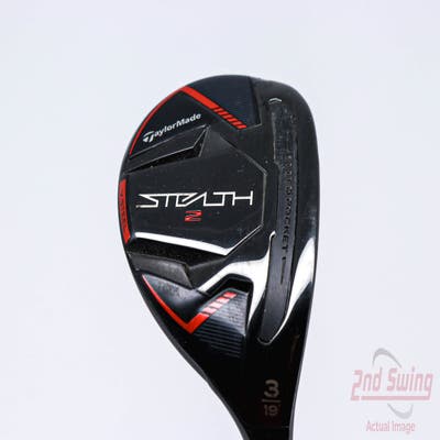 TaylorMade Stealth 2 Rescue Hybrid 3 Hybrid 19° Fujikura Ventus TR Red HB 6 Graphite Regular Right Handed 40.75in