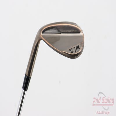 Mint TaylorMade Hi-Toe 4 Wedge Lob LW 58° 10 Deg Bounce ATS Dynamic Gold Tour Issue 115 Steel Wedge Flex Left Handed 35.0in