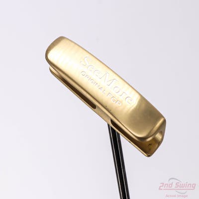 Mint See More Brass Blade Putter Steel Right Handed 35.0in