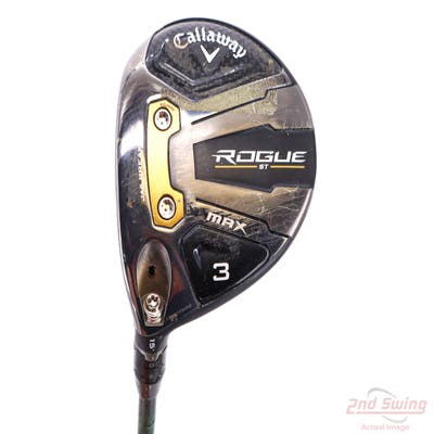 Callaway Rogue ST Max Fairway Wood 3 Wood 3W 15° Project X EvenFlow Green 65 Graphite Regular Left Handed 42.5in