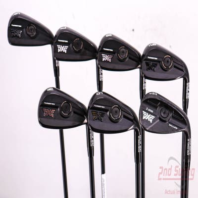 PXG 0311 XP Gen7 Xtreme Dark Iron Set 6-PW AW GW FST KBS MAX Graphite 55 Graphite Senior Right Handed 38.25in