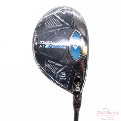 Mint Callaway Paradym Ai Smoke Max Fairway Wood 3 Wood 3W 15° Fujikura Ventus Blue VC 7 Graphite X-Stiff Right Handed 42.25in