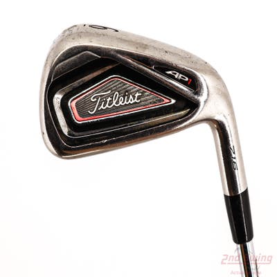 Titleist 716 AP1 Single Iron 6 Iron Project X LZ 6.0 Steel Stiff Right Handed 37.5in