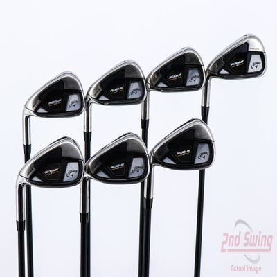 Callaway Rogue ST Max Iron Set 4-PW Project X Cypher 50 Graphite Senior Left Handed 38.5in