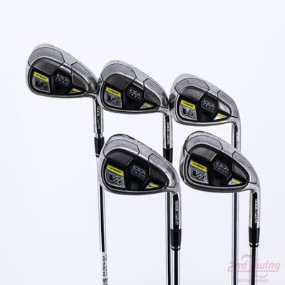 Adams Idea Tech V3 Iron Set 7-PW GW Adams Mitsubishi Rayon Bassara Steel Stiff Right Handed 37.75in