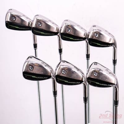 Wilson Staff Launch Pad 2 Iron Set 5-PW AW FST KBS Max Ultralite Steel Stiff Right Handed 38.75in