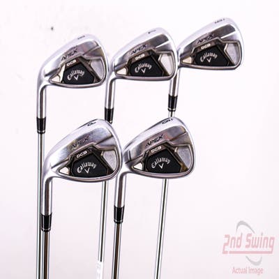 Callaway Apex DCB 21 Iron Set 6-PW True Temper Elevate ETS 85 Steel Regular Left Handed 37.75in