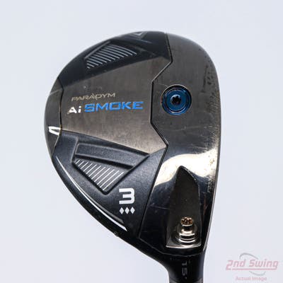 Callaway Paradym Ai Smoke TD Fairway Wood 3 Wood 3W 15° Project X Denali Black 70 Graphite X-Stiff Right Handed 43.25in