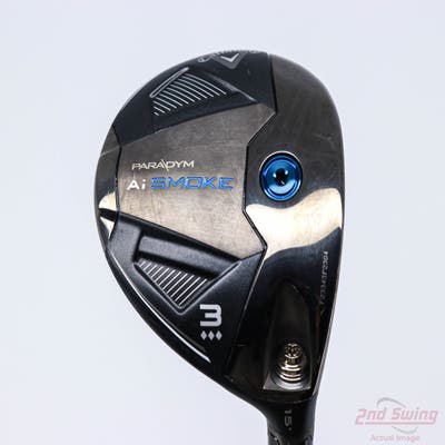 Callaway Paradym Ai Smoke TD Fairway Wood 3 Wood 3W 15° Project X Denali Black 70 Graphite X-Stiff Right Handed 43.25in