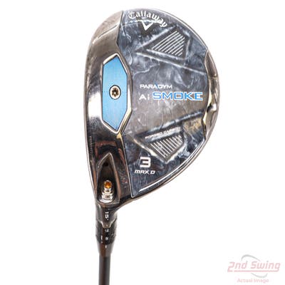 Callaway Paradym Ai Smoke Max D Fairway Wood 3 Wood 3W 15° Project X Cypher 2.0 50 Graphite Regular Left Handed 43.25in