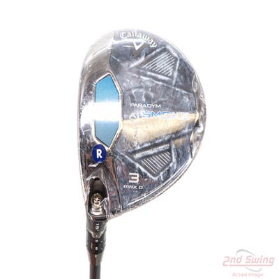 Mint Callaway Paradym Ai Smoke Max D Fairway Wood 3 Wood 3W 15° Project X Cypher 2.0 50 Graphite Regular Left Handed 43.25in