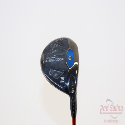 Callaway Paradym Ai Smoke Max Fairway Wood 3 Wood 3W 15° Fujikura Ventus Red VC 6 Graphite Stiff Right Handed 43.25in