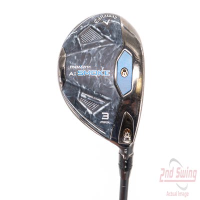 Callaway Paradym Ai Smoke Max Fairway Wood 3 Wood 3W 15° Project X Cypher 2.0 50 Graphite Senior Right Handed 40.0in