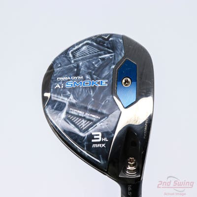 Callaway Paradym Ai Smoke Max Fairway Wood 3 Wood HL 16.5° Project X Cypher 2.0 50 Graphite Regular Right Handed 43.25in