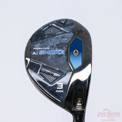 Callaway Paradym Ai Smoke Max Fairway Wood 3 Wood 3W 15° MCA Tensei AV-XLINK Blue 75 Graphite X-Stiff Right Handed 43.25in