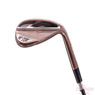 TaylorMade Milled Grind HI-TOE 3 Copper Wedge Lob LW 60° 13 Deg Bounce FST KBS Hi-Rev 2.0 115 Steel Wedge Flex Right Handed 35.0in