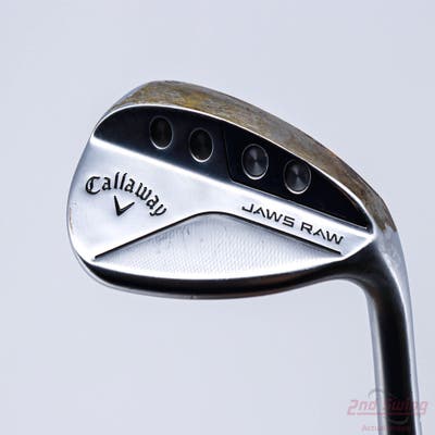 Callaway Jaws Raw Chrome Wedge Lob LW 60° 8 Deg Bounce Z Grind Dynamic Gold Tour Issue S400 Steel Stiff Right Handed 35.0in