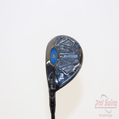 Callaway Paradym Ai Smoke Max Fairway Wood 3 Wood 3W 15° Mitsubishi Tensei AV Blue 60 Graphite Stiff Left Handed 43.25in