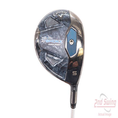 Callaway Paradym Ai Smoke Max Fast Fairway Wood 5 Wood 5W 19° Mitsubishi Eldio Blue/White 40 Graphite Ladies Right Handed 41.5in