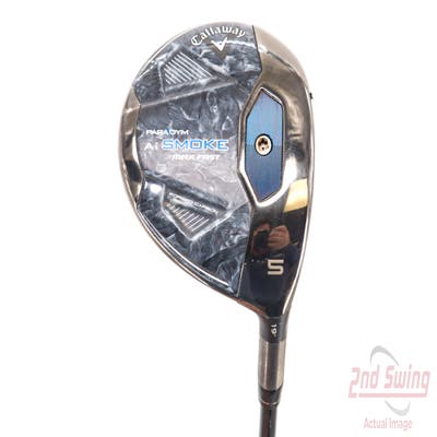 Callaway Paradym Ai Smoke Max Fast Fairway Wood 5 Wood 5W 19° MCA Tensei Blue/Silver 40 Graphite Senior Right Handed 42.5in