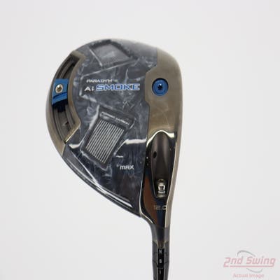 Callaway Paradym Ai Smoke Max Driver 12° Aldila Ascent Blue 50 Graphite Senior Right Handed 45.75in