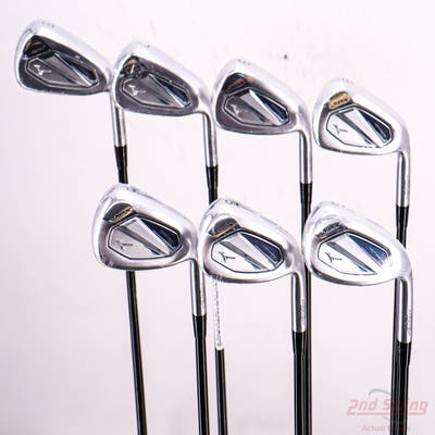 Mint Mizuno JPX 925 Hot Metal HL Iron Set 6-PW GW SW Mitsubishi MMT 55 Graphite Senior Right Handed 37.25in