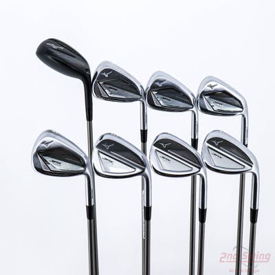 Mizuno JPX 923 Hot Metal Iron Set 6H 7-LW Aerotech SteelFiber i95 Graphite Regular Right Handed 38.5in