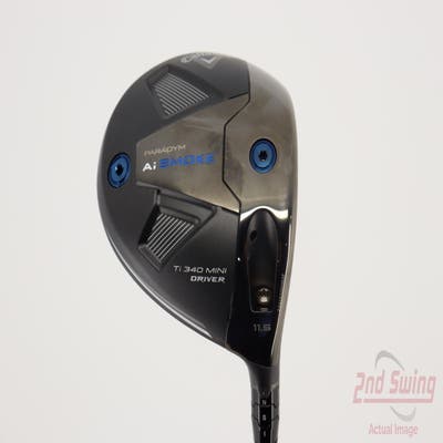 Callaway Paradym Ai Smoke Ti 340 Mini Driver 11.5° Project X Denali Blue 60 Graphite Stiff Right Handed 43.5in