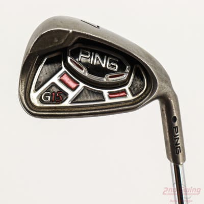 Ping G15 Single Iron 7 Iron Ping AWT Steel Regular Right Handed Black Dot 37.0in