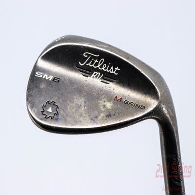 Titleist Vokey SM6 Raw Limited Edition Wedge Sand SW 56° 8 Deg Bounce M Grind Titleist Vokey BV Steel Wedge Flex Right Handed 35.25in