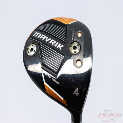 Callaway Mavrik Sub Zero Fairway Wood 4 Wood 4W 16.5° PX HZRDUS Smoke Black 70 Graphite Stiff Right Handed 43.0in