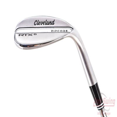 Cleveland RTX 6 ZipCore Tour Satin Wedge Lob LW 60° 10 Deg Bounce Dynamic Gold Spinner TI Steel Wedge Flex Right Handed 35.5in