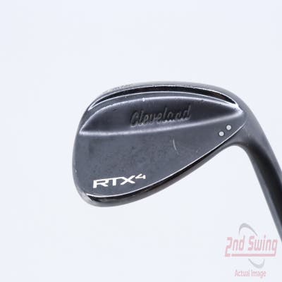 Cleveland RTX 4 Black Satin Wedge Sand SW 54° 10 Deg Bounce Mid Dynamic Gold Tour Issue S400 Steel Stiff Right Handed 35.25in