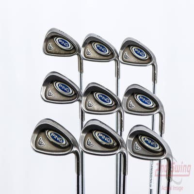 Ping i5 Iron Set 5-PW AW SW LW Nippon NS Pro 1150GH Tour Steel X-Stiff Right Handed White Dot 38.25in