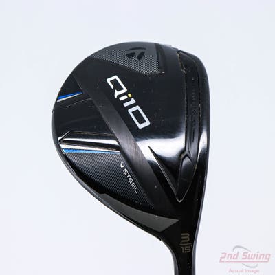 TaylorMade Qi10 Fairway Wood 3 Wood 3W 15° Fujikura Ventus Blue TR 6 Graphite Regular Right Handed 43.5in