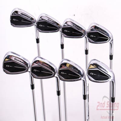 TaylorMade Qi Iron Set 5-PW AW SW Fujikura Speeder NX TCS 40 Graphite Ladies Right Handed 37.5in