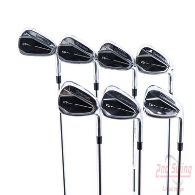 TaylorMade Qi Iron Set 5-PW AW FST KBS MAX 85 MT Steel Stiff Right Handed 38.5in