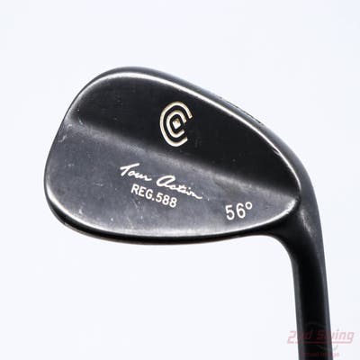 Cleveland 588 Gunmetal Wedge Sand SW 56° Stock Steel Shaft Steel Wedge Flex Right Handed 35.25in