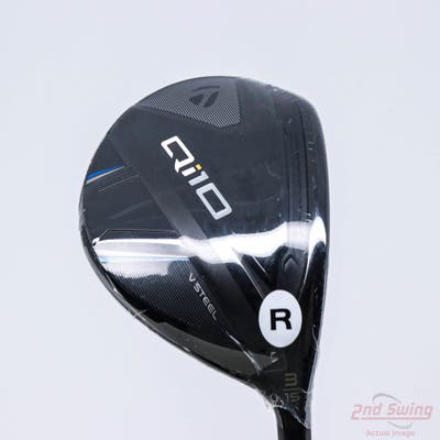 Mint TaylorMade Qi10 Fairway Wood 3 Wood 3W 15° Fujikura Ventus Blue TR 6 Graphite Regular Right Handed 43.5in