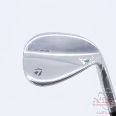 Mint TaylorMade Milled Grind 4 Chrome Wedge Gap GW 52° 9 Deg Bounce Dynamic Gold Tour Issue 115 Steel Wedge Flex Right Handed 35.5in